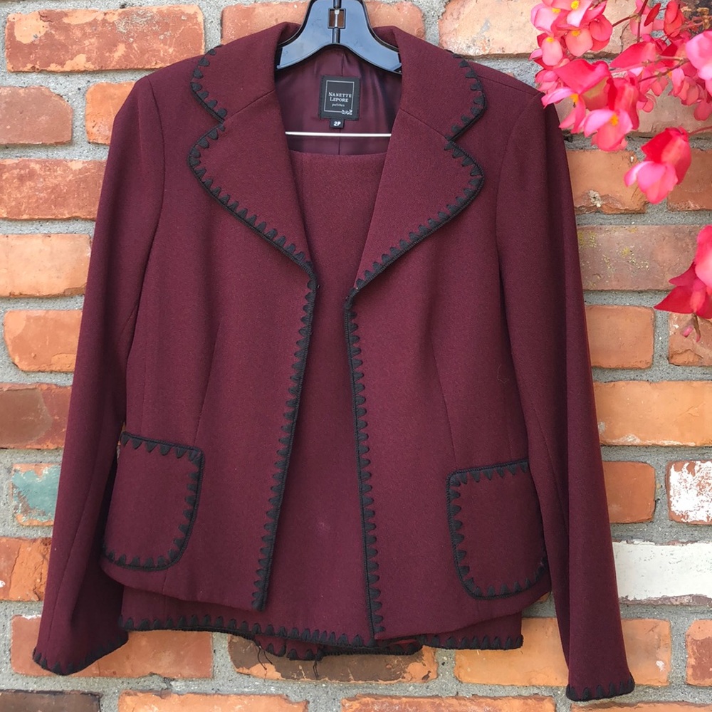 Nanette Lepore Suit Jacket and Skirt